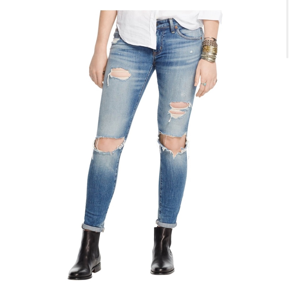 Ralph Lauren Denim & Supply 5-Pocket Denim Skinny Jeans